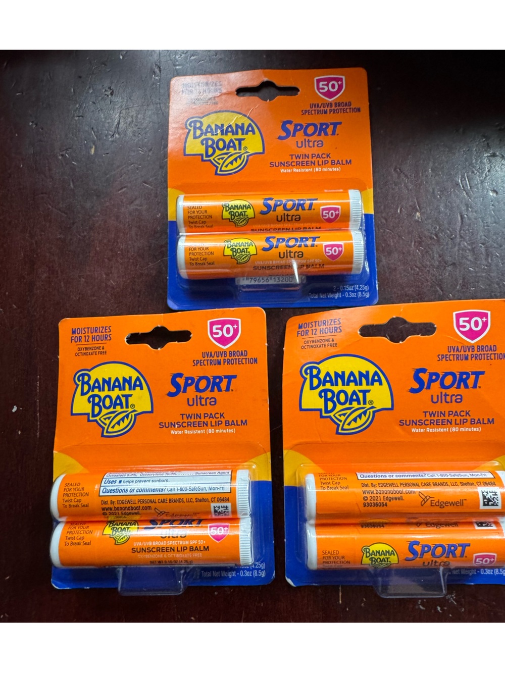 Banana Republic Orange Sport Ultra SPF 50+ chap stick